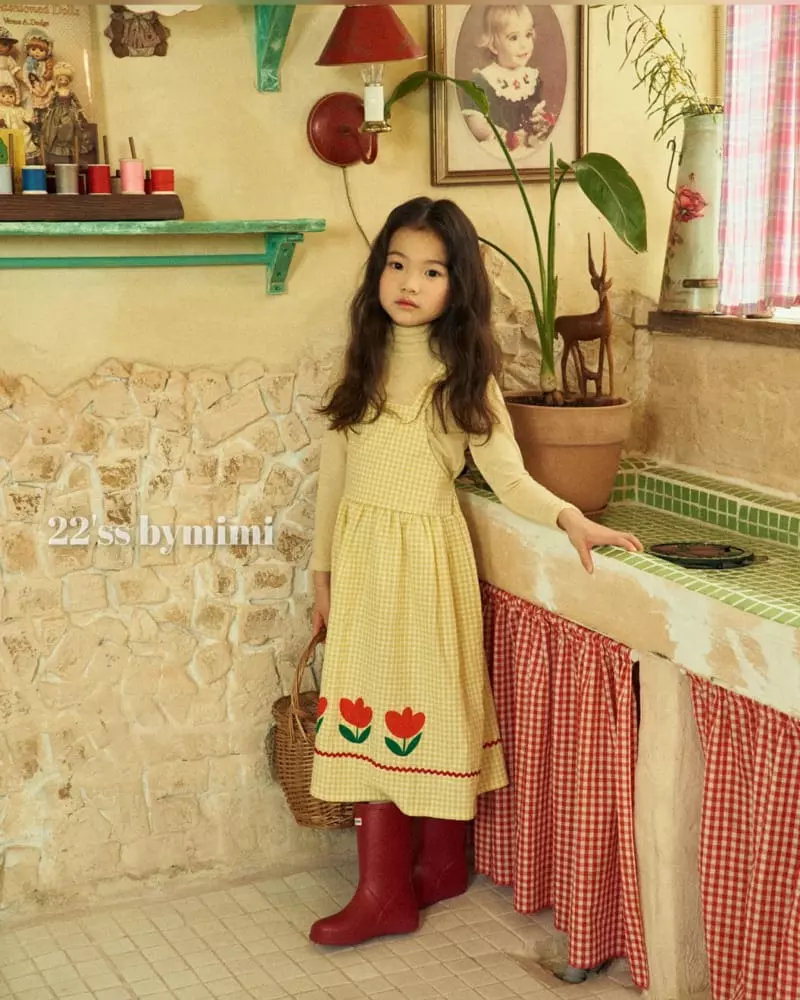 Bymimi - Korean Children Fashion - #minifashionista - Tulip One-piece - 3