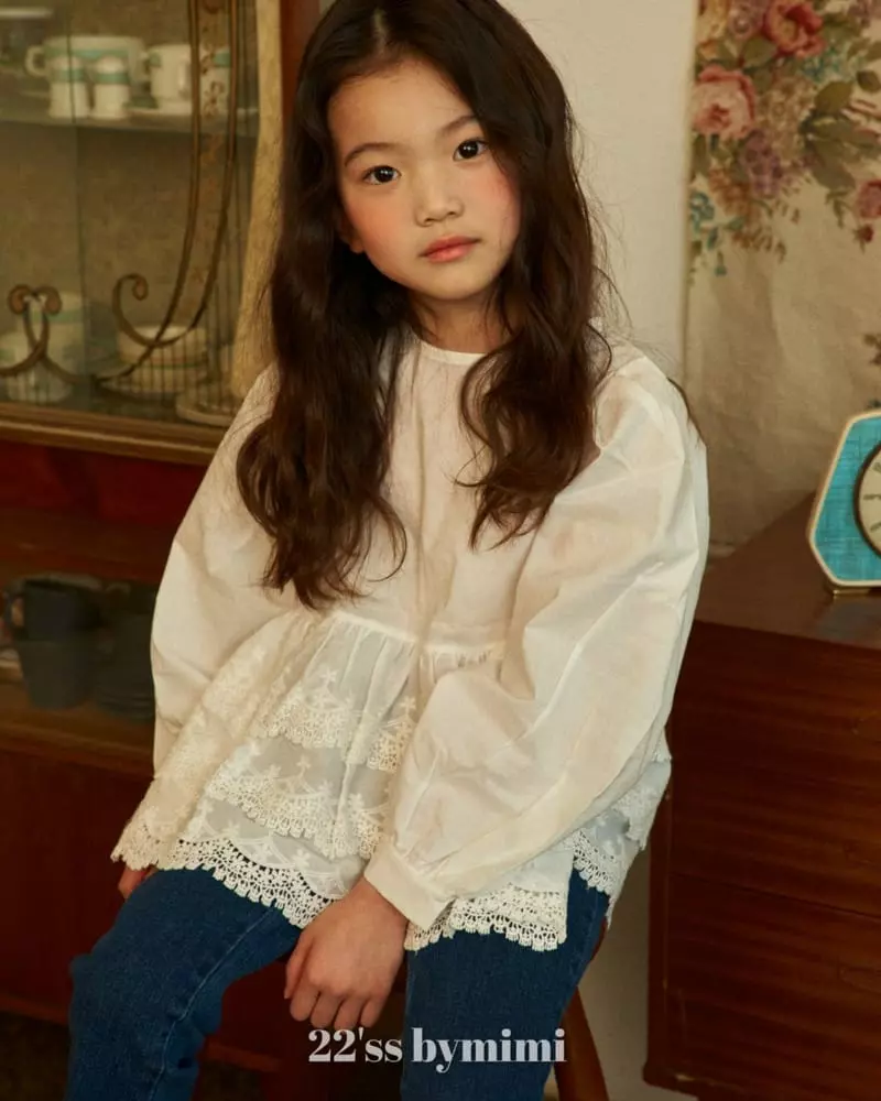 Bymimi - Korean Children Fashion - #minifashionista - Lay Blouse - 11