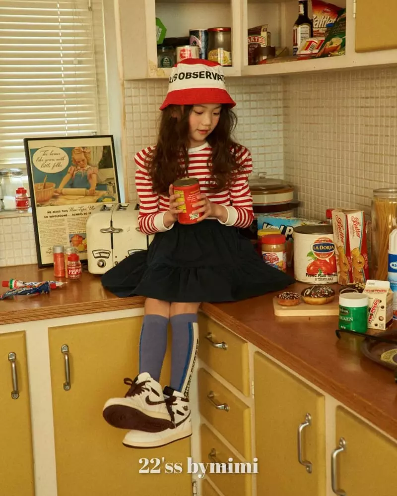 Bymimi - Korean Children Fashion - #minifashionista - Flower Embroidery Tee - 6