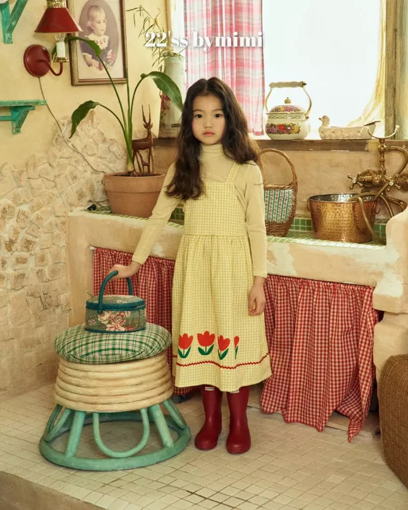 Bymimi - Korean Children Fashion - #minifashionista - Tulip One-piece - 4