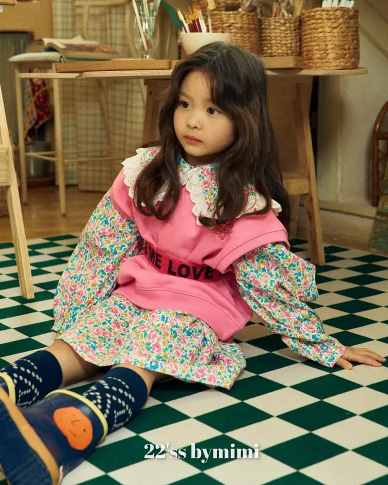 Bymimi - Korean Children Fashion - #prettylittlegirls - V Vest Tee - 6