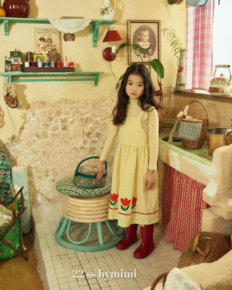 Bymimi - Korean Children Fashion - #stylishchildhood - Tulip One-piece - 7