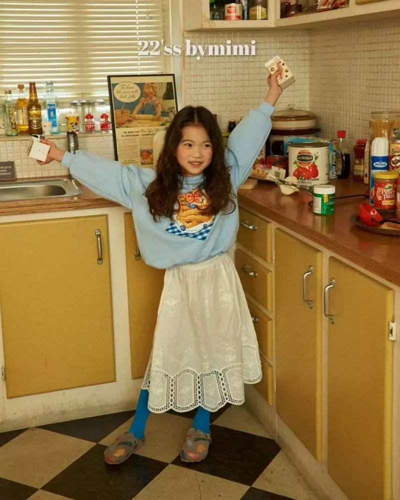 Bymimi - Korean Children Fashion - #toddlerclothing - Waffle Sweatshirt - 4