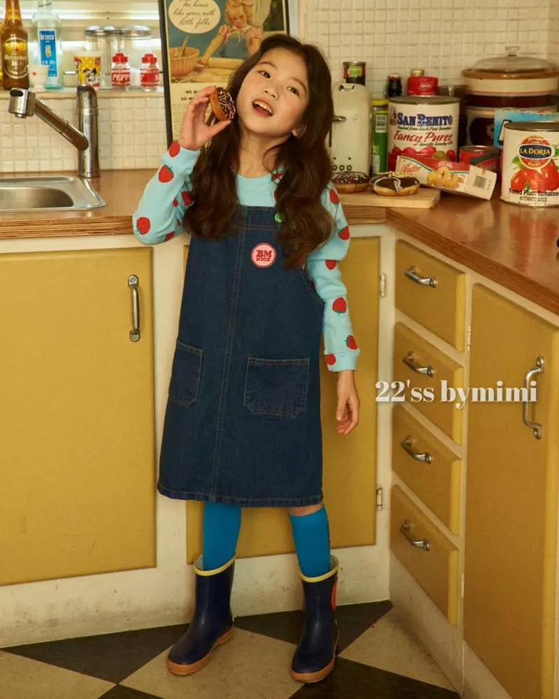 Bymimi - Korean Children Fashion - #todddlerfashion - Strawberry Tee - 10