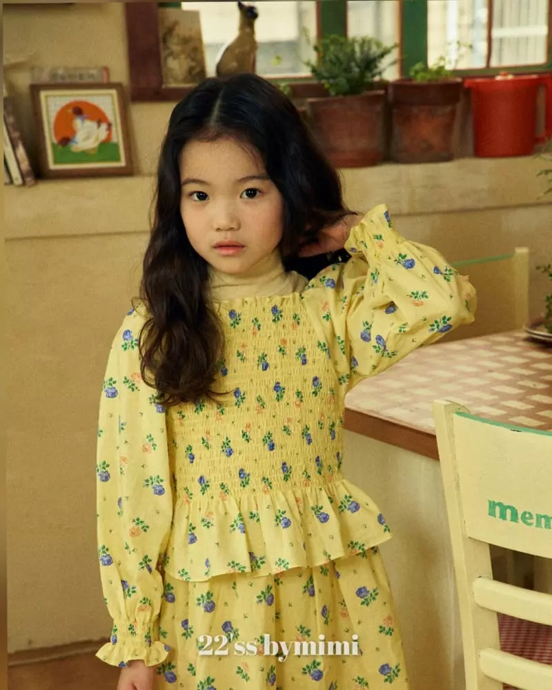 Bymimi - Korean Children Fashion - #toddlerclothing - Ella Blouse