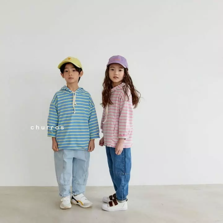 CHURROS - Korean Children Fashion - #childofig - Slit Jeans - 9