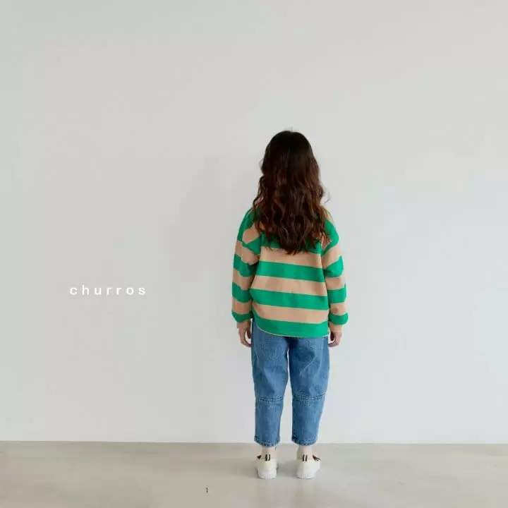CHURROS - Korean Children Fashion - #childrensboutique - Slit Jeans - 11