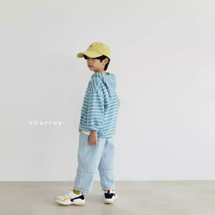 CHURROS - Korean Children Fashion - #kidsstore - Slit Jeans - 2