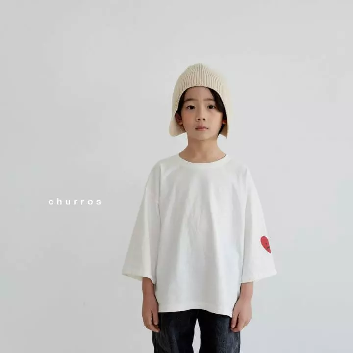CHURROS - Korean Children Fashion - #magicofchildhood - Heart Tee