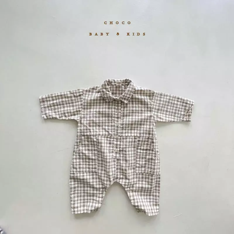 Choco bebe - Korean Baby Fashion - #babyclothing - Bebe Denim Span Shirt Bodysuit - 10