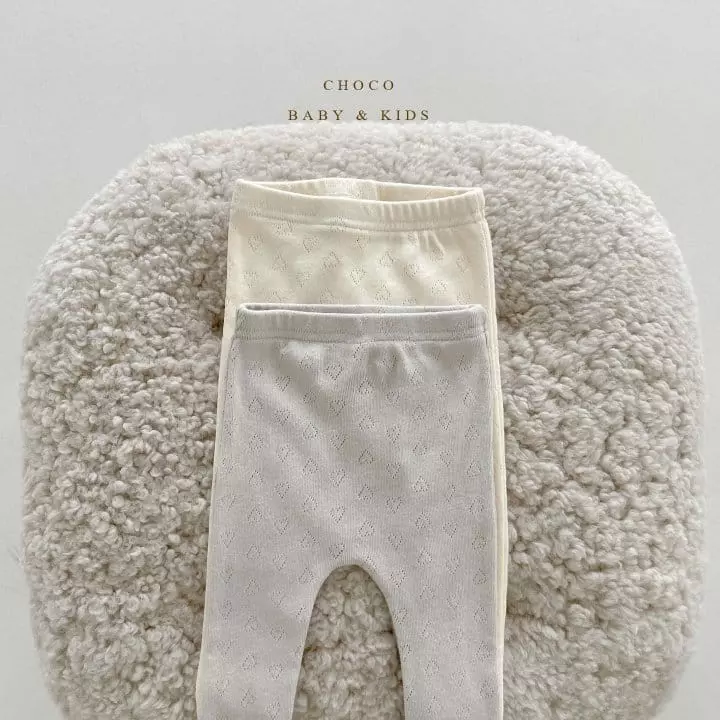 Choco bebe - Korean Baby Fashion - #babyfashion - Bebe Lovely Foot Leggings - 5