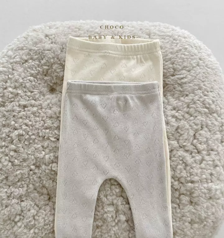 Choco bebe - Korean Baby Fashion - #babyfever - Bebe Lovely Foot Leggings - 6