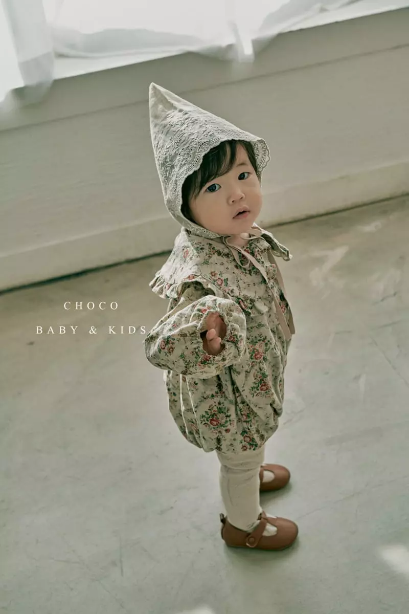 Choco bebe - Korean Baby Fashion - #babylifestyle - Bebe Enthic Flower Bodysuit - 12