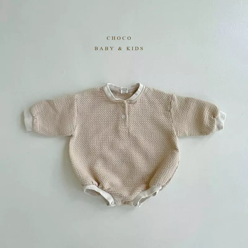 Choco bebe - Korean Baby Fashion - #babylifestyle - Bebe Shu Button Bodysuit - 6