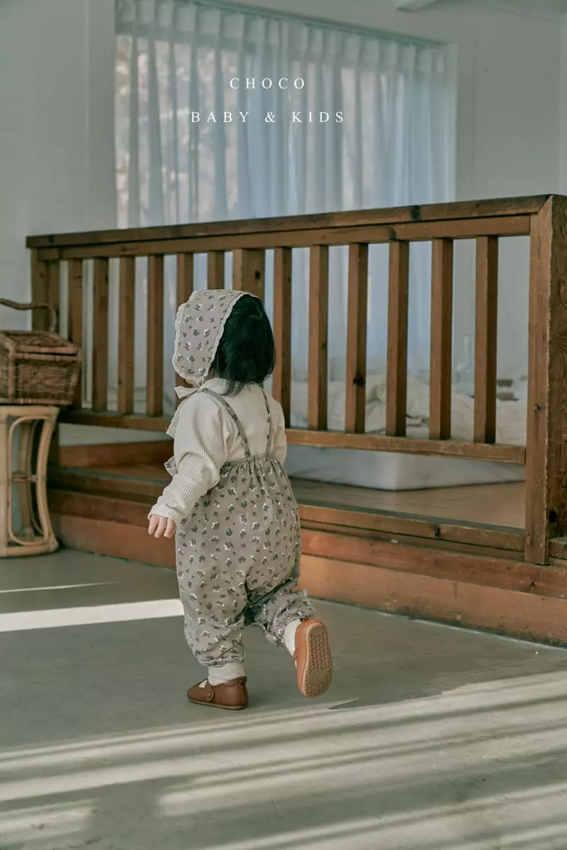 Choco bebe - Korean Baby Fashion - #babylifestyle - Bebe Lilly Bodysuit with Earmuff  - 2