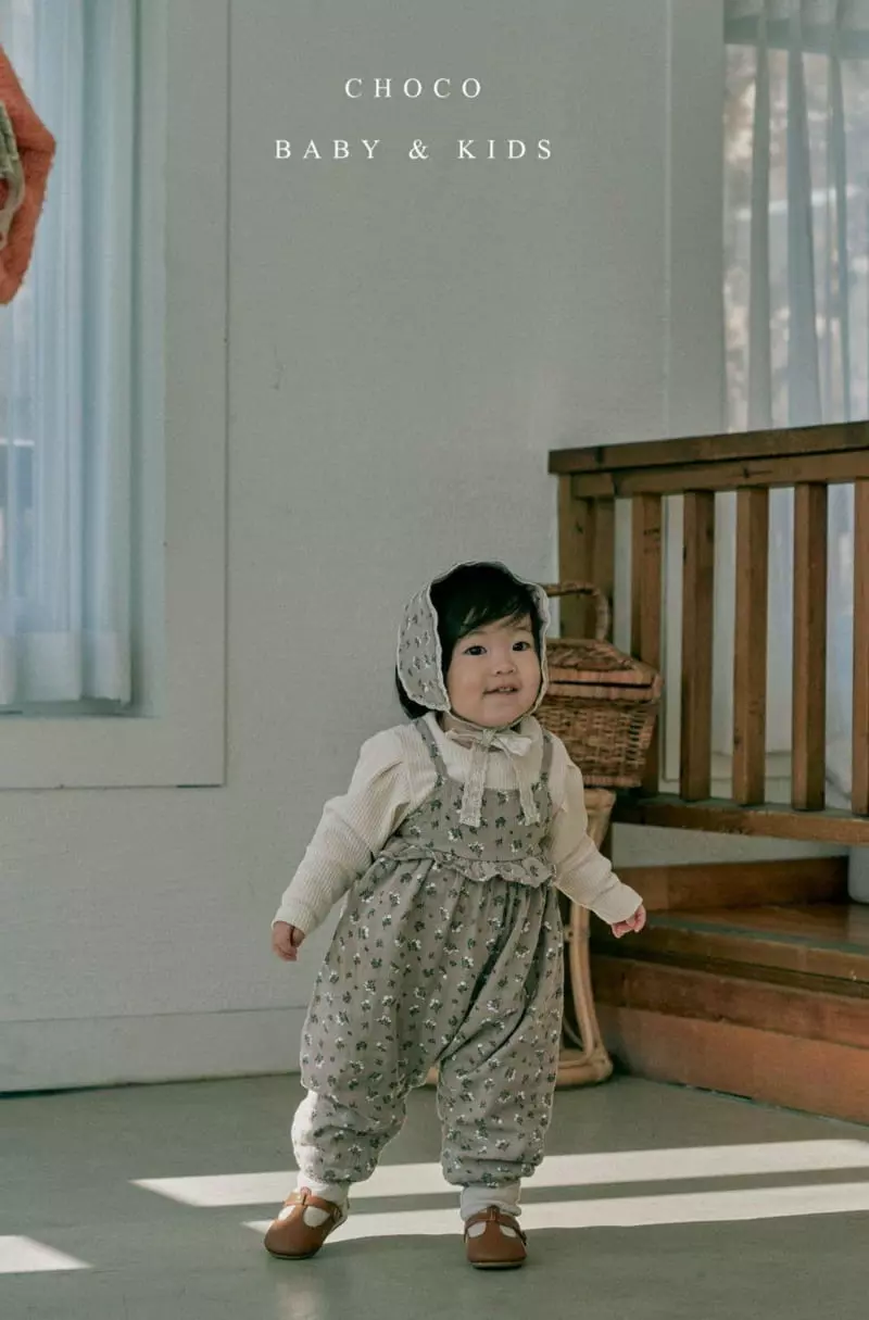 Choco bebe - Korean Baby Fashion - #babyoninstagram - Bebe Lilly Bodysuit with Earmuff  - 3