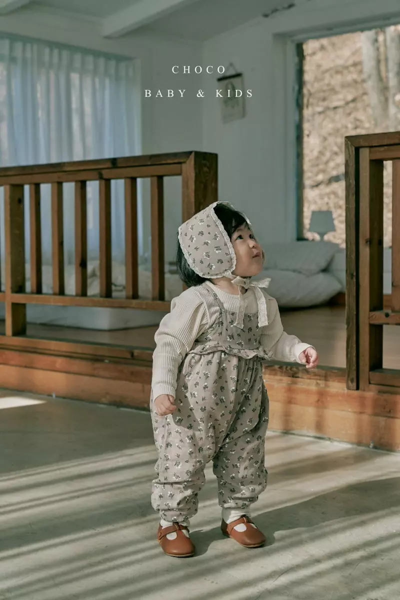 Choco bebe - Korean Baby Fashion - #babyoninstagram - Bebe Lilly Bodysuit with Earmuff  - 4