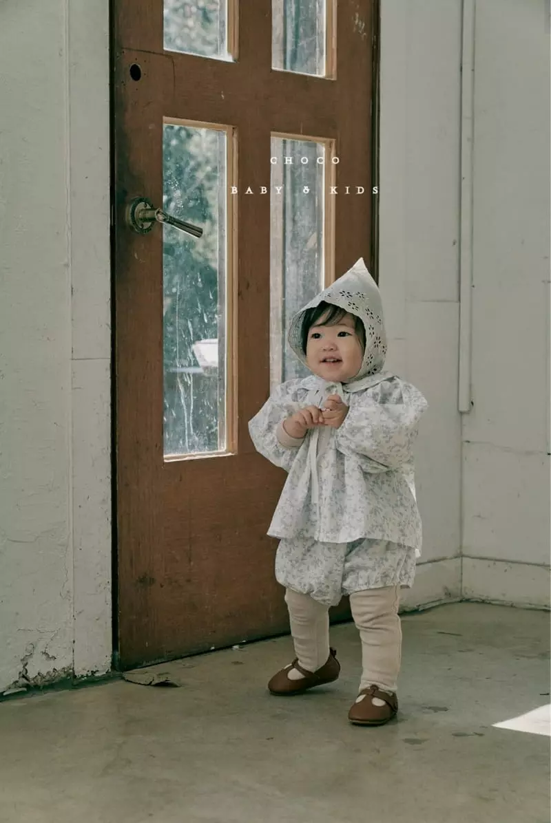 Choco bebe - Korean Baby Fashion - #babyootd - Bebe Rora Top Bottom Set - 3