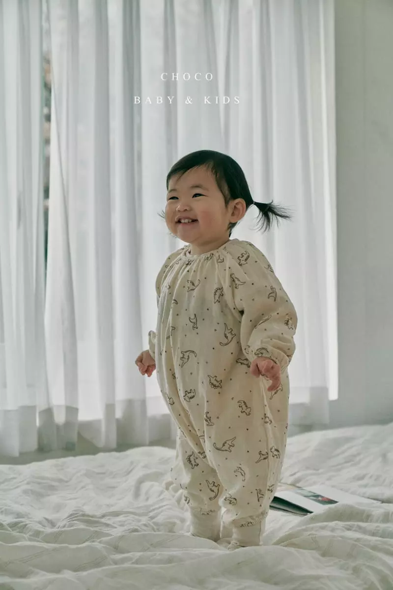 Choco bebe - Korean Baby Fashion - #babyootd - Bebe Animal Easywear