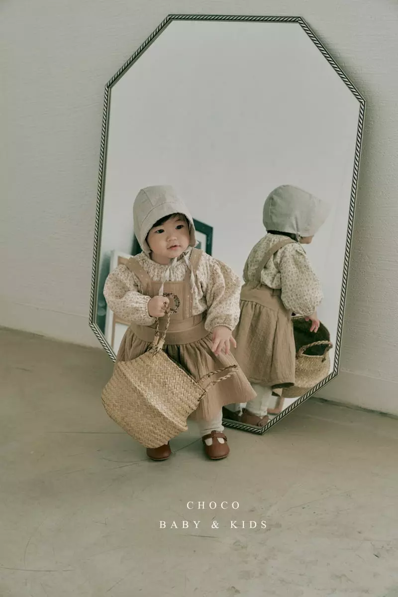 Choco bebe - Korean Baby Fashion - #babyootd - Bebe Cap Bonnet - 4