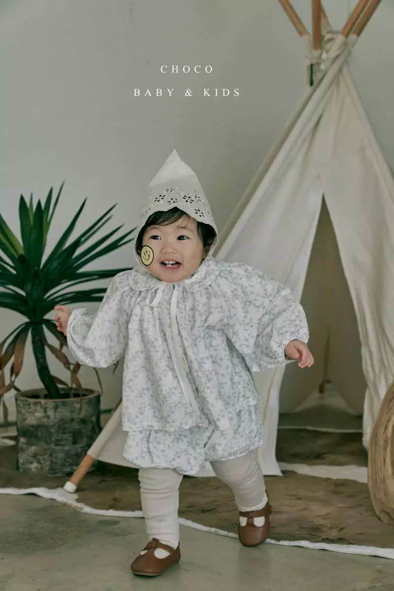 Choco bebe - Korean Baby Fashion - #babyootd - Bebe Rora Top Bottom Set - 4