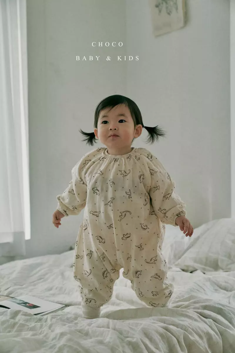 Choco bebe - Korean Baby Fashion - #babyoutfit - Bebe Animal Easywear - 4