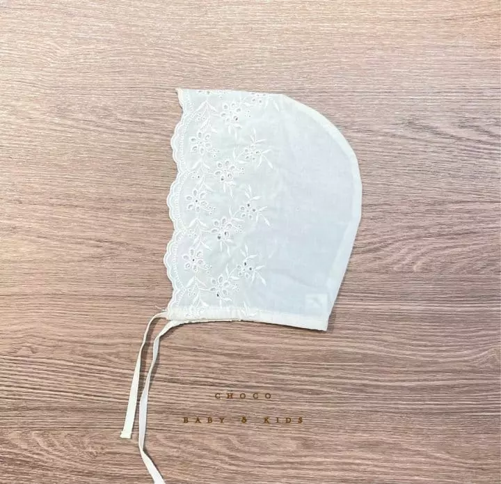 Choco bebe - Korean Baby Fashion - #babywear - Bebe Lace Bonnet