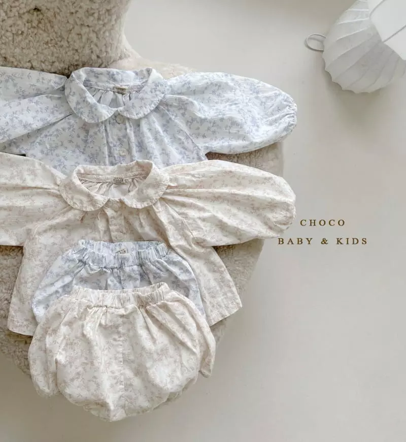 Choco bebe - Korean Baby Fashion - #onlinebabyboutique - Bebe Rora Top Bottom Set - 7