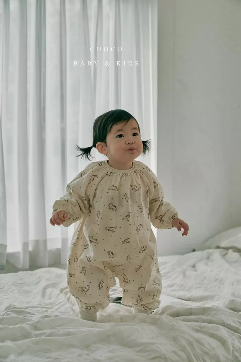 Choco bebe - Korean Baby Fashion - #onlinebabyboutique - Bebe Animal Easywear - 5