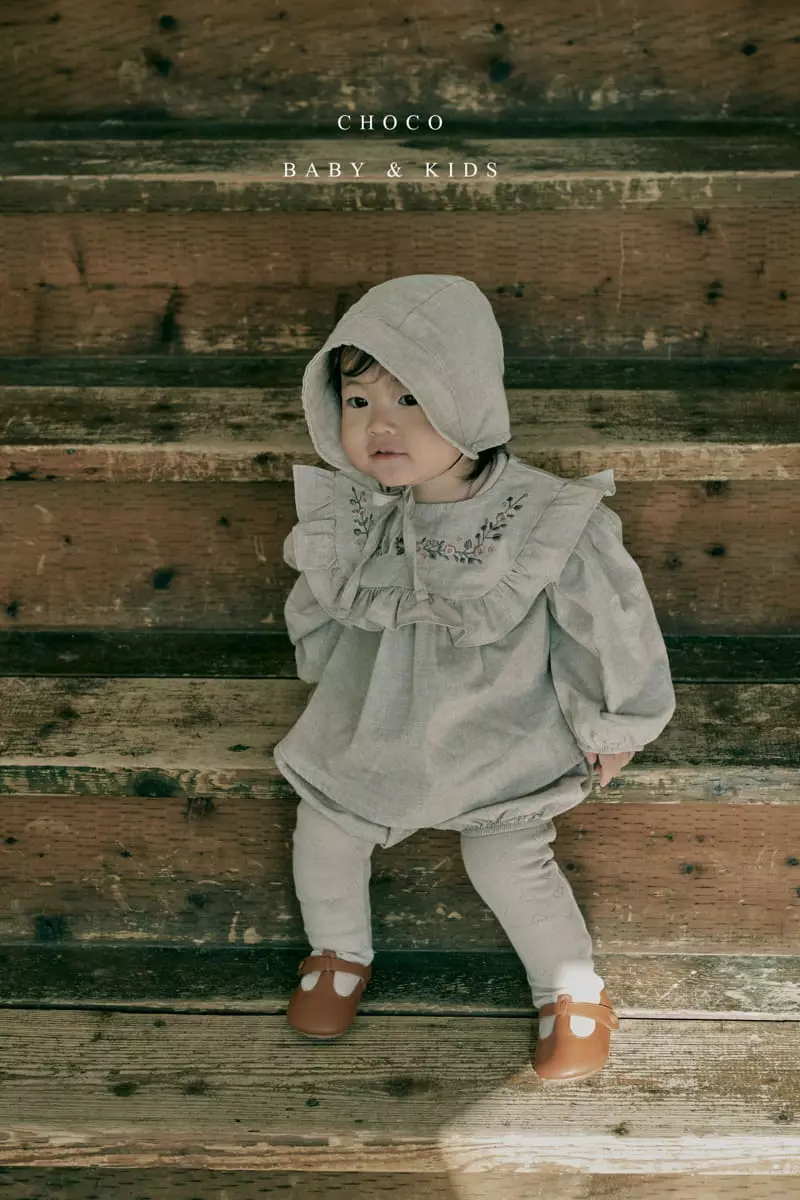Choco bebe - Korean Baby Fashion - #onlinebabyshop - Bebe Cap Bonnet - 8