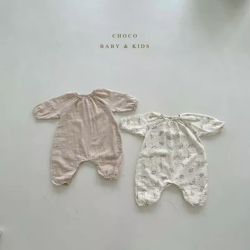 Choco bebe - Korean Baby Fashion - #onlinebabyshop - Bebe Animal Easywear - 6