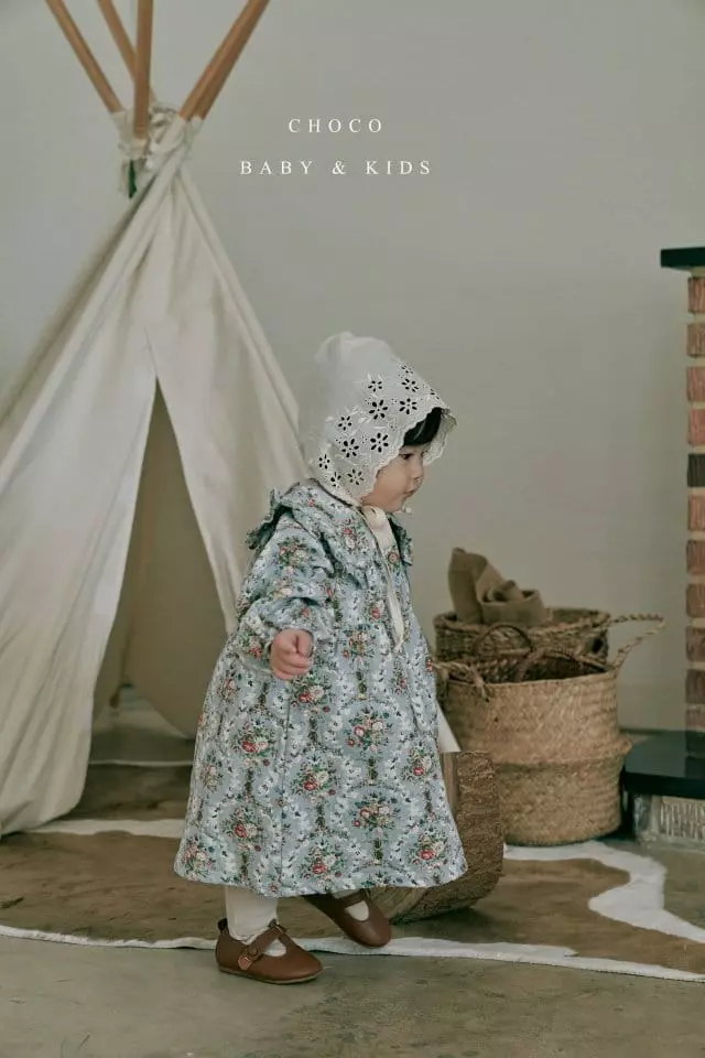 Choco bebe - Korean Baby Fashion - #onlinebabyshop - Bebe Lace Bonnet - 3