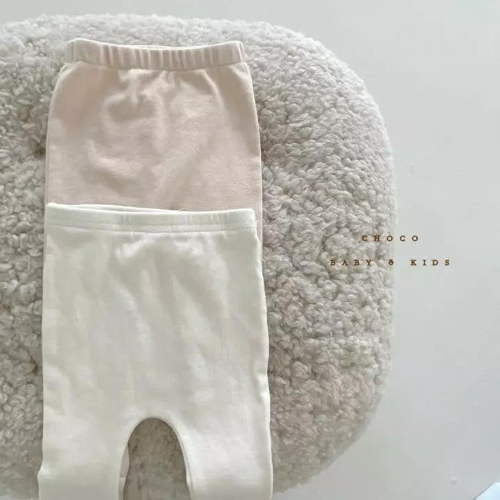 Choco bebe - Korean Baby Fashion - #onlinebabyshop - Bebe Basic Foot Leggings