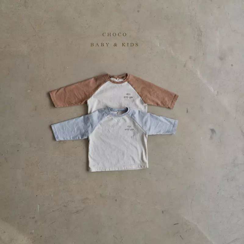 Choco bebe - Korean Children Fashion - #childofig - With You Raglan Tee - 7