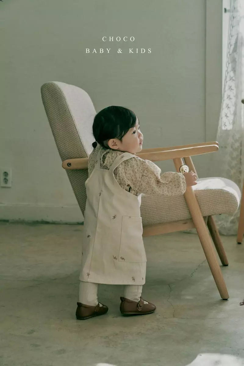 Choco bebe - Korean Children Fashion - #childofig - Flower Blouse