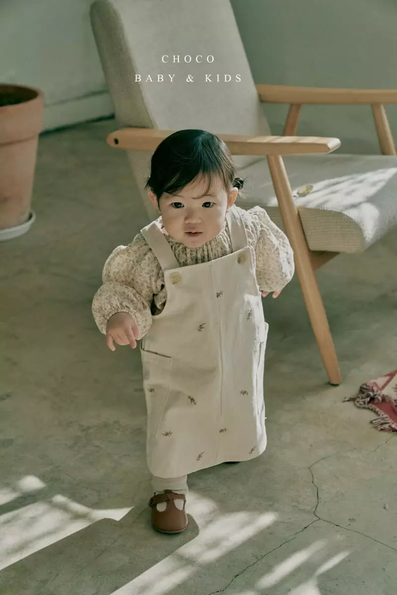 Choco bebe - Korean Children Fashion - #childrensboutique - Flower Blouse - 2
