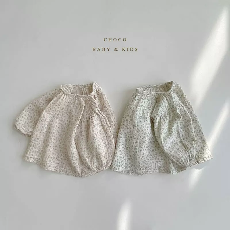 Choco bebe - Korean Children Fashion - #designkidswear - Flower Blouse - 4