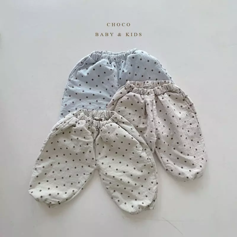 Choco bebe - Korean Children Fashion - #kidsshorts - Dot Pants - 7