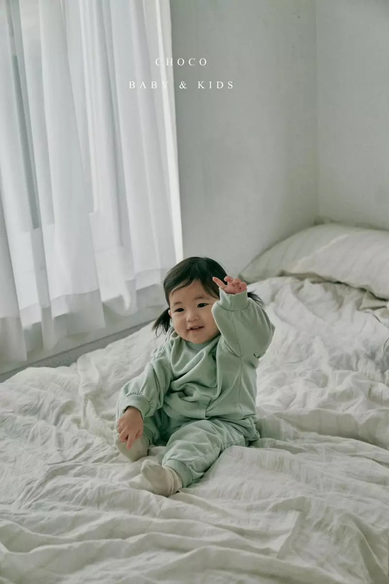 Choco bebe - Korean Children Fashion - #kidsshorts - To Me Sweatshirt - 3