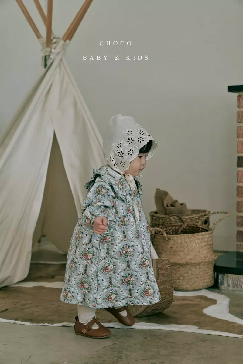 Choco bebe - Korean Children Fashion - #kidsstore - Enthic Flower One-piece - 10
