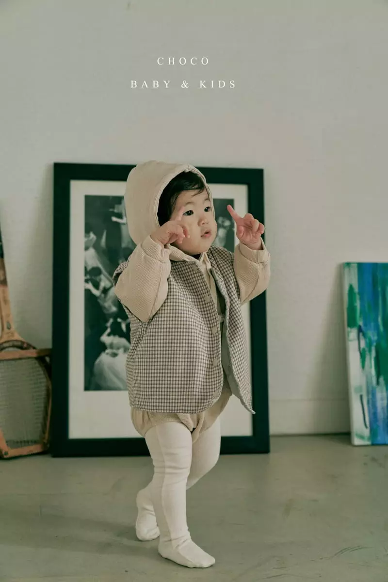 Choco bebe - Korean Children Fashion - #kidsstore - ]Spring Reversible Vest - 9