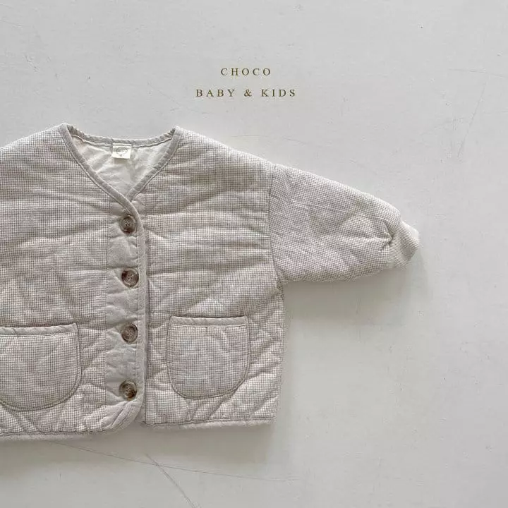 Choco bebe - Korean Children Fashion - #kidsstore - Check Jacket