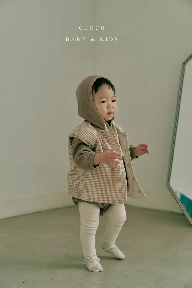 Choco bebe - Korean Children Fashion - #kidzfashiontrend - ]Spring Reversible Vest - 10