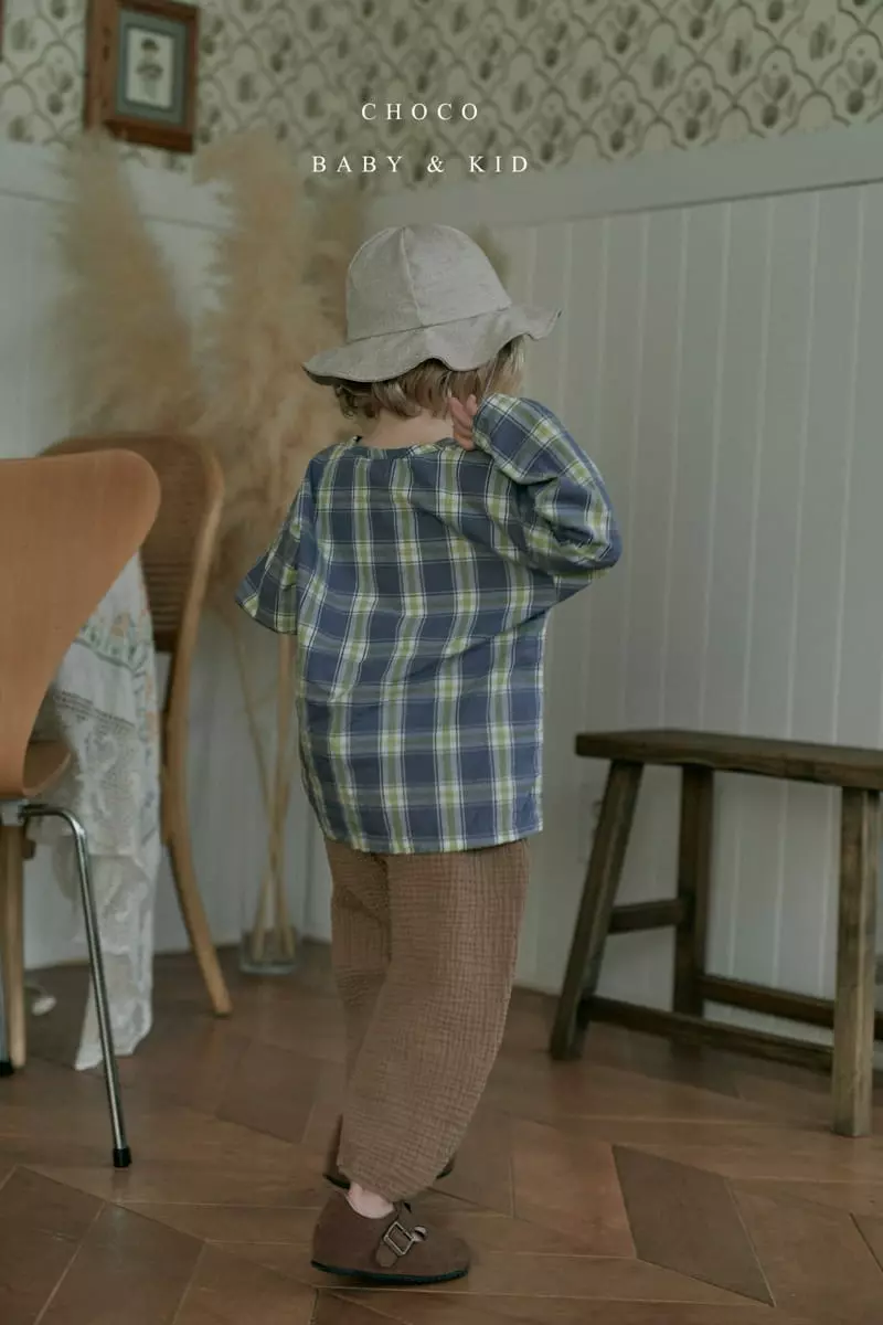 Choco bebe - Korean Children Fashion - #littlefashionista - Custer Button Shirt - 6