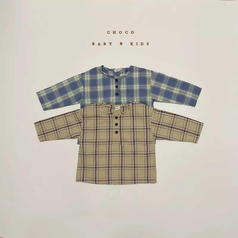 Choco bebe - Korean Children Fashion - #prettylittlegirls - Custer Button Shirt - 9