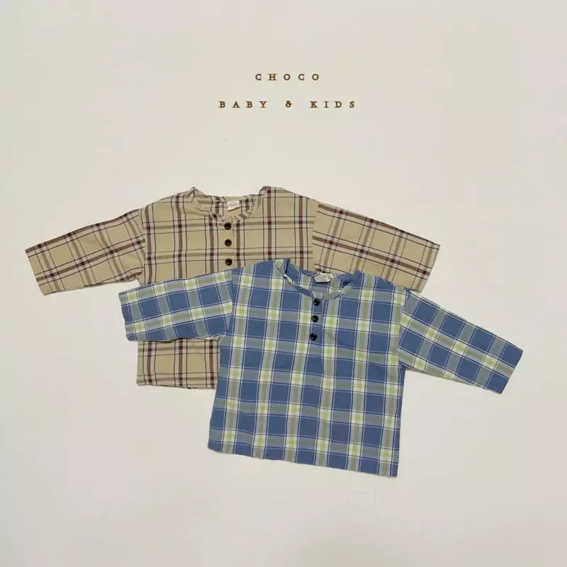 Choco bebe - Korean Children Fashion - #todddlerfashion - Custer Button Shirt - 10
