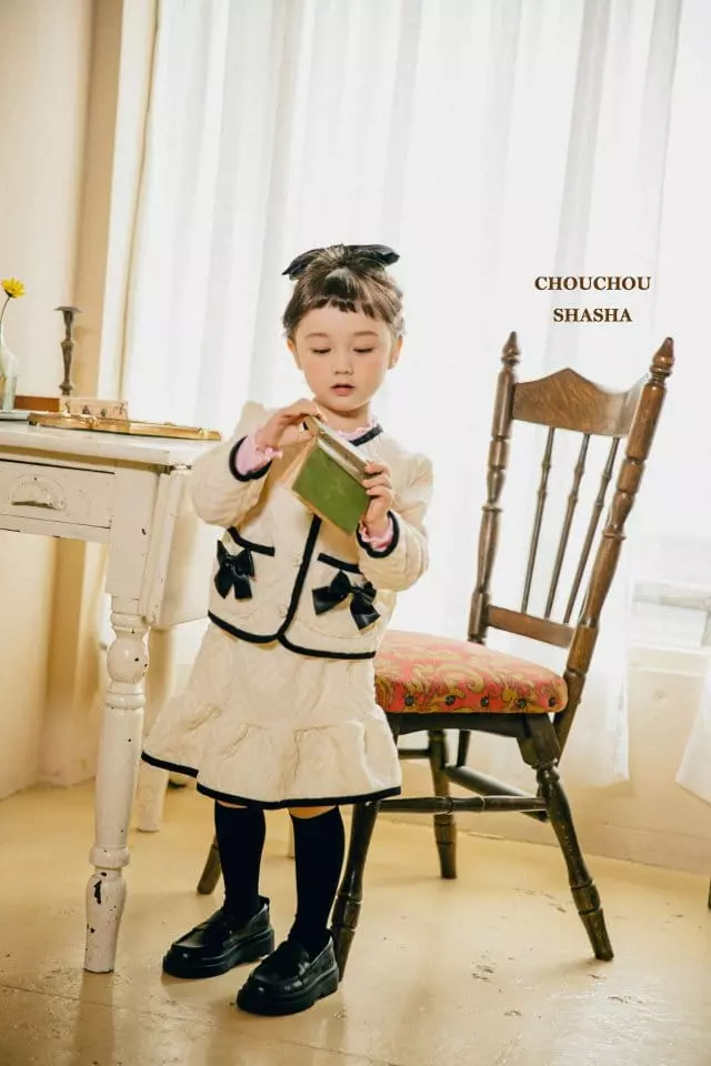 Chouchou Shasha - Korean Children Fashion - #Kfashion4kids - Jennie Top Bottom Set - 8