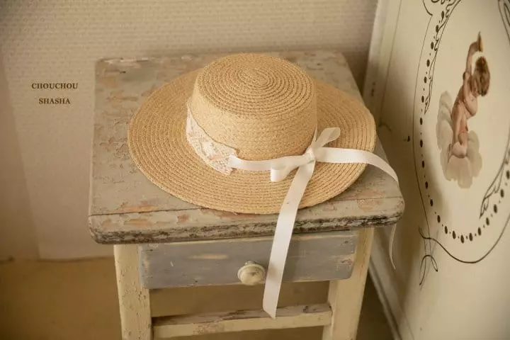 Chouchou Shasha - Korean Children Fashion - #Kfashion4kids - Lace Papia Hat
