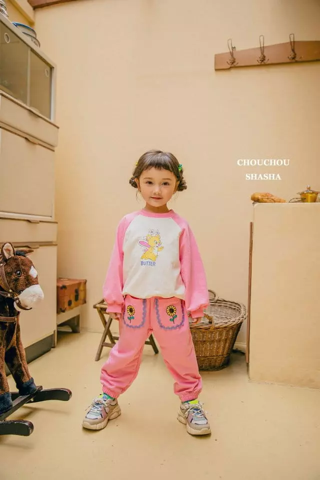Chouchou Shasha - Korean Children Fashion - #Kfashion4kids - Buttwe Embroidery Pants - 9
