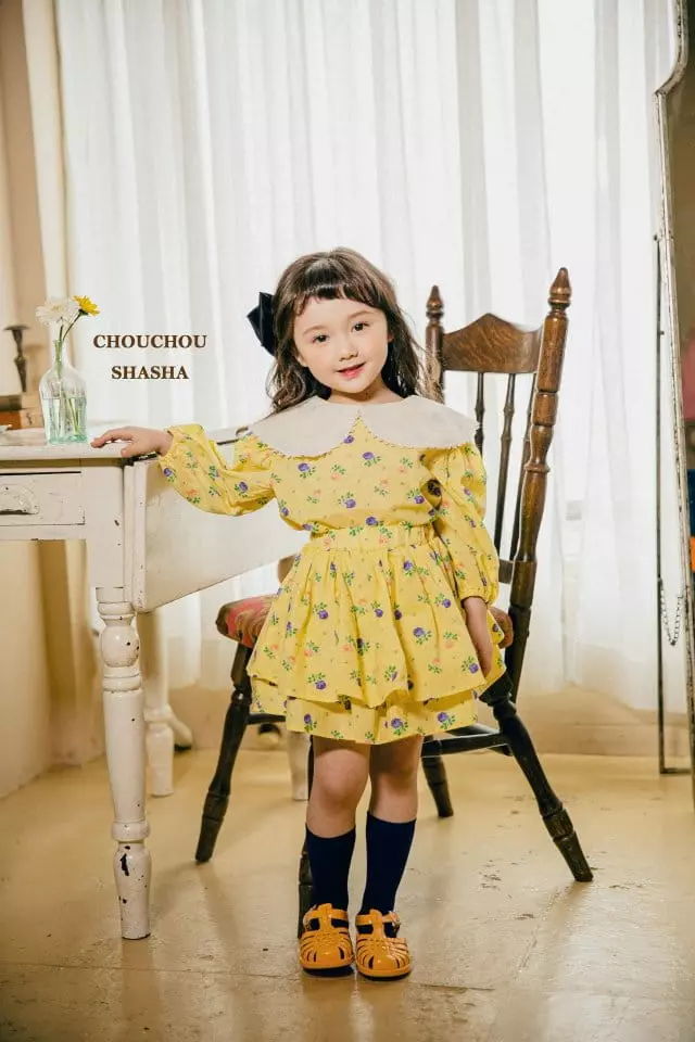 Chouchou Shasha - Korean Children Fashion - #childofig - Rose Skirt - 9